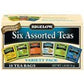 Bigelow 6 Assorted Teas Variety Pack (Pack Of 6)