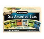 Bigelow 6 Assorted Teas Variety Pack (Pack Of 6)