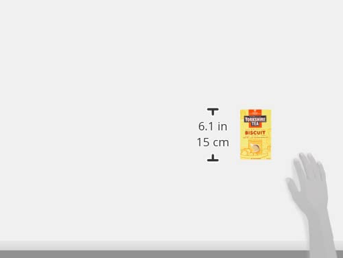 Yorkshire Tea Biscuit Brew Tea Bags, Pack Of 4 (Total Of 160 Tea Bags)