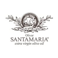 Olivar Santamaria | Extra Virgin Olive Oil | Enhanced Picual Variety | First Cold Pressed | Sdiscomfort-Reducing | High Polyphenol | Perfect For Salad Dressings | Cooking | Frying & Marinades | 101.44 Fl Oz (3 Liter)