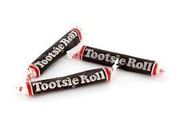 Tootsee Roll Original Chocolate Taffy Candy - Value Size 4.5 Lbs. (72 Oz.) Bulk Family Size Of Delicious Large Taffy Rolls