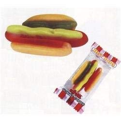Efrutti Hot Dog Gummy Candy,2 Lb-101 Count Bulk Bag,32 Ounces