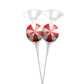 Red Lollipops - 2 Pounds - Cherry Flavor - Ball Pop Red Candies For Candy Buffet, Goodie Bag Favors, Birthday