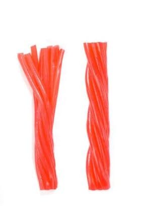 Tundras Mother's Day Twizzlers Pull 'n' Peel Watermelon 1 lb Bulk Pack - Individually Wrapped Licorice Candy, Approx. 35 Red Twist Candies