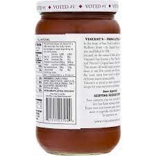 The Original Vincent'S Sauce Mild Flavor 16Oz 4 Pack From The Heart Of Little Italy (Mild)