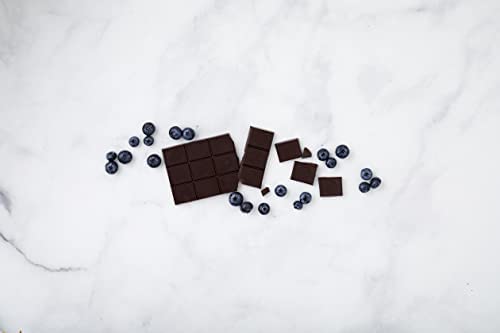 Endangered Species Dark Chocolate Bar with Blueberries 72% Cocoa 3 Ounce