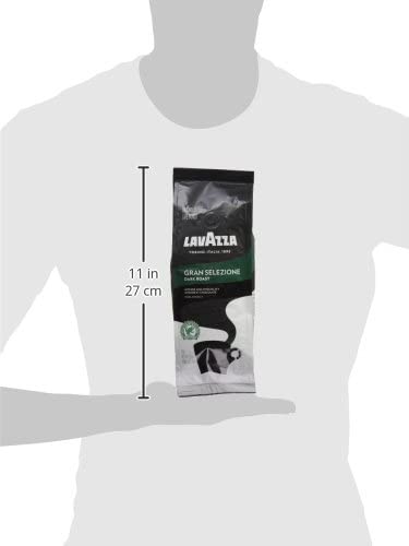Lavazza Italian Roast Ground Coffee, Dark Roast, Strong & Bold, 100% Arabica, 12oz Bag - Perfect for Coffee Lovers