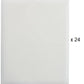 Oasis Supply Ultra Premium, Pliable, Non Cracking Icings Sheets, White (8.5'' X 11.5'', 24), Made In The Usa