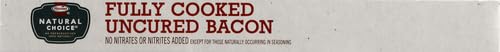 Hormel Natural Choice, Fully Cooked Uncured Bacon, 2.52 Oz