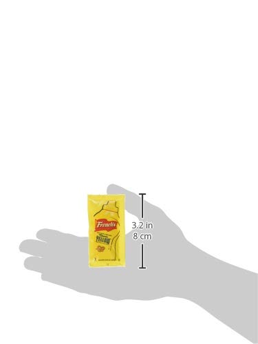 French's Mustard Packets, Gluten-Free, No High Fructose Corn Syrup On-the-go, 0.24 Fl Oz (Pack of 500)