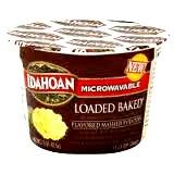 Idahoan Loaded Baked Potatoe Microwaveable Cups, Flavored Mashed Potatoes, 1.5 oz. Cups (6 PACK)