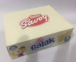Galak Chocolate Blanco Con Leche/White Chocolate With Milk, 12 Und X 30 Gr C/U / 12 Bars X 1.06 Oz Each