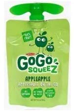 Gogo Squeez Apple Apple On The Go Apple Sauce, 3.2 Ounce -- 48 Per Case.