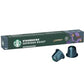 Starbucks Espresso Roast Coffee compact pieces, Dark Roast, 30 Pods, Caramelly Notes, 1 Count (Pack of 30)