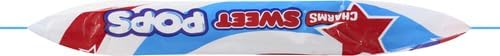 Tootsie Roll Patriotic USA Flag Charms, 15 Count, 9 oz. Bag, Red, White and Blue