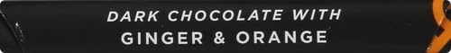 Divine Chocolate Chocolate Bar Dark Ginger Orange, 3 Oz