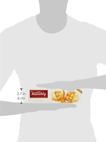 Kambly DeLuxe Swiss Cookies - BUTTERFLY - 100gr / 3.52oz bar (5 Boxes PACK)