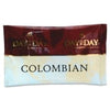 Day To Day Coffee Quot;100% Pure Coffee, Colombian Blend, 1.5 Oz Pack, 42 Packs/Cartonquot; Unit Of Measure: Ct, Manufacturer Pa