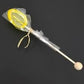 Melville Candy Soothing Honey Spoons For Tea - Individually Wrapped Real Honey Tea Spoons, (8 Count) (Lemon)