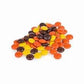 Reeses Pieces - Classic Peanut Butter Candies In Colorful Hard Shell - Gift Pack Of 18, 1.53 Oz. Bags By Lyzas Sweets &