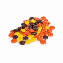 Reeses Pieces - Classic Peanut Butter Candies In Colorful Hard Shell - Gift Pack Of 18, 1.53 Oz. Bags By Lyzas Sweets &