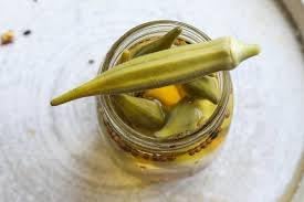 Cajun Chef Hot Pickled Okra - Versatile Garnish for Drinks & Dishes - 12 Fl Oz (Pack of 1)