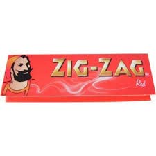 Zig Zag Red Standard Paper - (100)