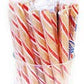 Peppermint Candy Sticks - Box Of 80 Candy Sticks Individually Wrapped - Carefully Packaged By Snackadilly