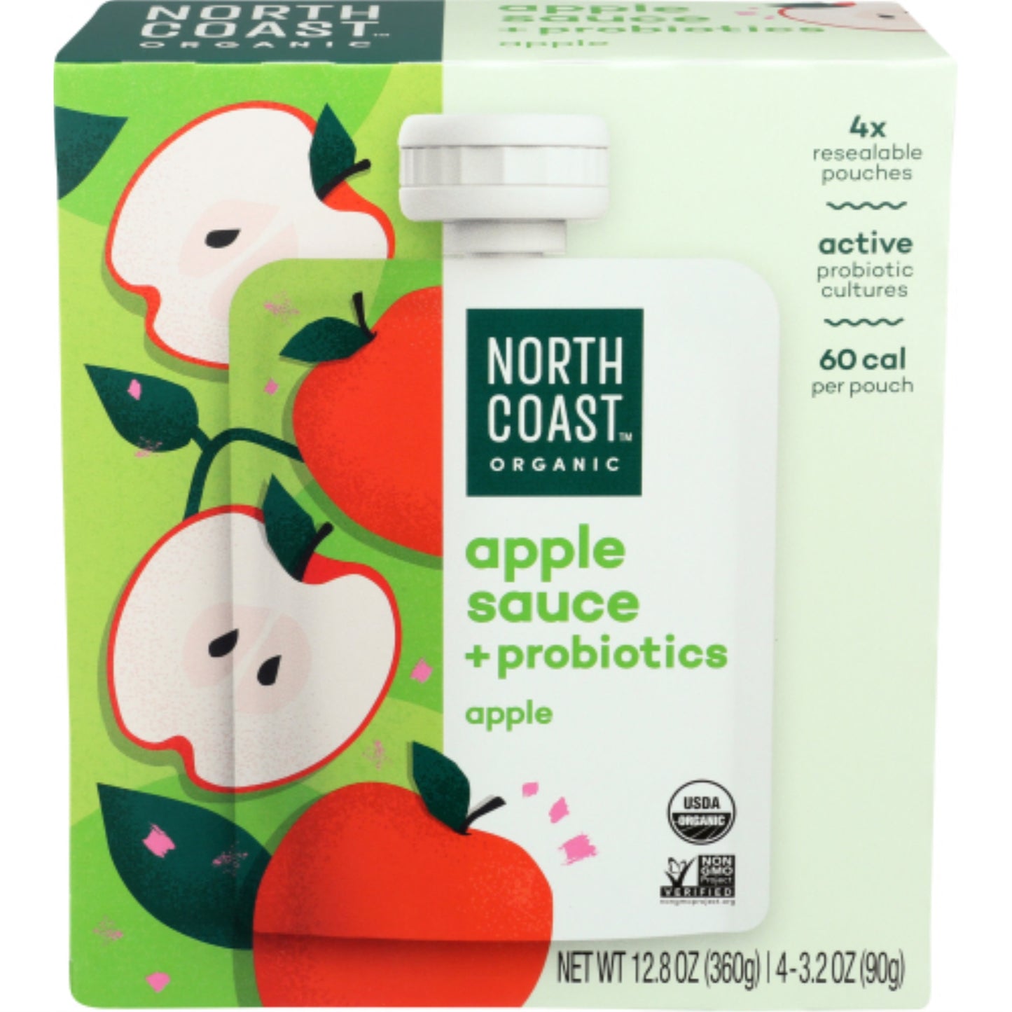 North Coast Aple Sce Pbitic Poch Organic (Pack Of 6)