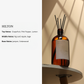 New Household Fragrance Refill Liquid 500ml Large Bottle, Indoor Flameless Fragrance Diffuser Refill with Rattan Sticks, Home Fragrance Ornaments and Aroma Diffuser Scents