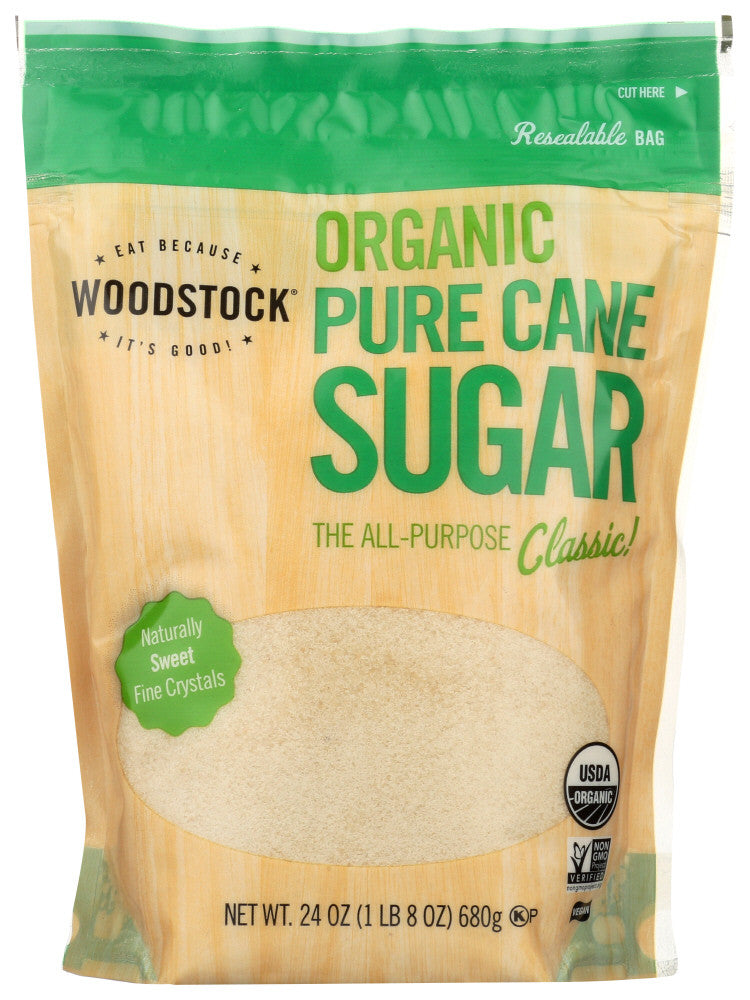 Woodstock Pure Cane Granulated Sugar (12X24 Oz)