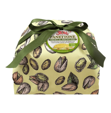 Handmade Pistachio Panettone with Pistachio Cream - 26.4 oz