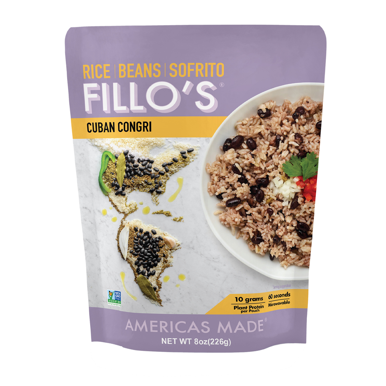 Fillos Cuban Rice & Bean ( 6 X 8 Oz   )