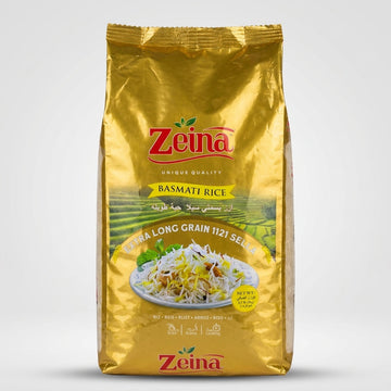 Zeina Basmati Rice 2.2 lb - Extra Long Grain 1121 Sella