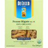 De Cecco Pasta Penne Rigate Organic (Pack Of 12)