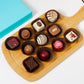 Andy Anand Premium Bon Bon Chocolate Collection, 25 pc – Truffles, Pralines, Pistachio Cream, Mint & Tiramisu, Birthday & Holiday Gift Box