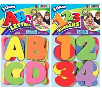 ABC Foam Letters And Numbers