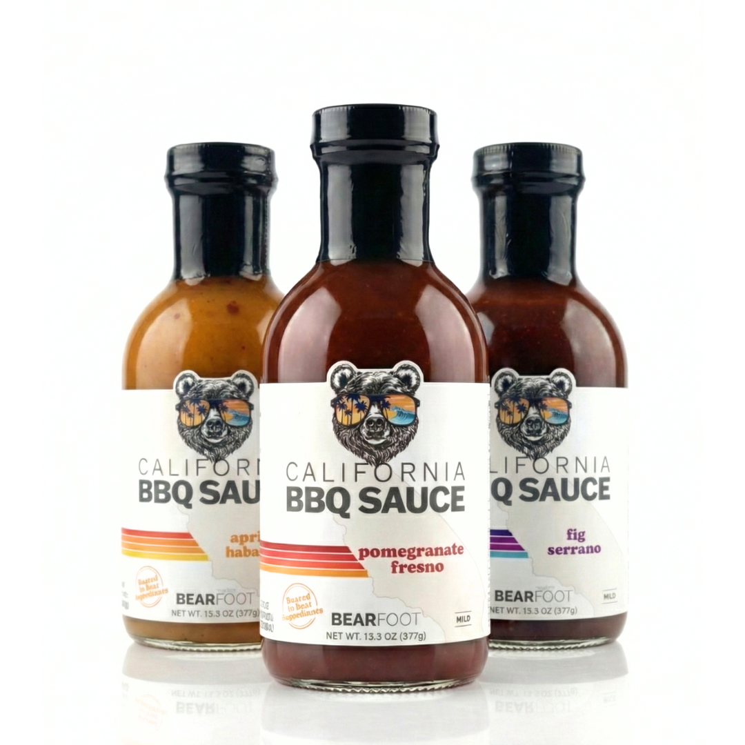 Bearfoot BBQ Sauce 3-Pack