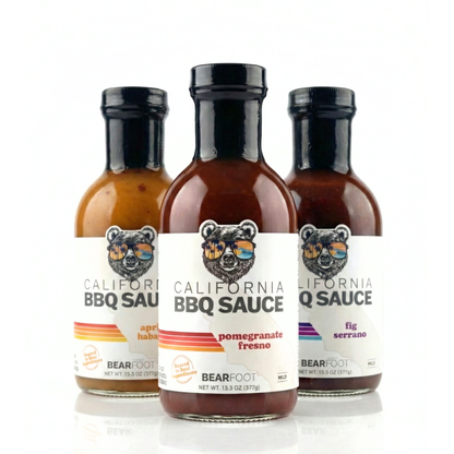 Bearfoot BBQ Sauce 3-Pack