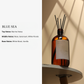 New Household Fragrance Refill Liquid 500ml Large Bottle, Indoor Flameless Fragrance Diffuser Refill with Rattan Sticks, Home Fragrance Ornaments and Aroma Diffuser Scents