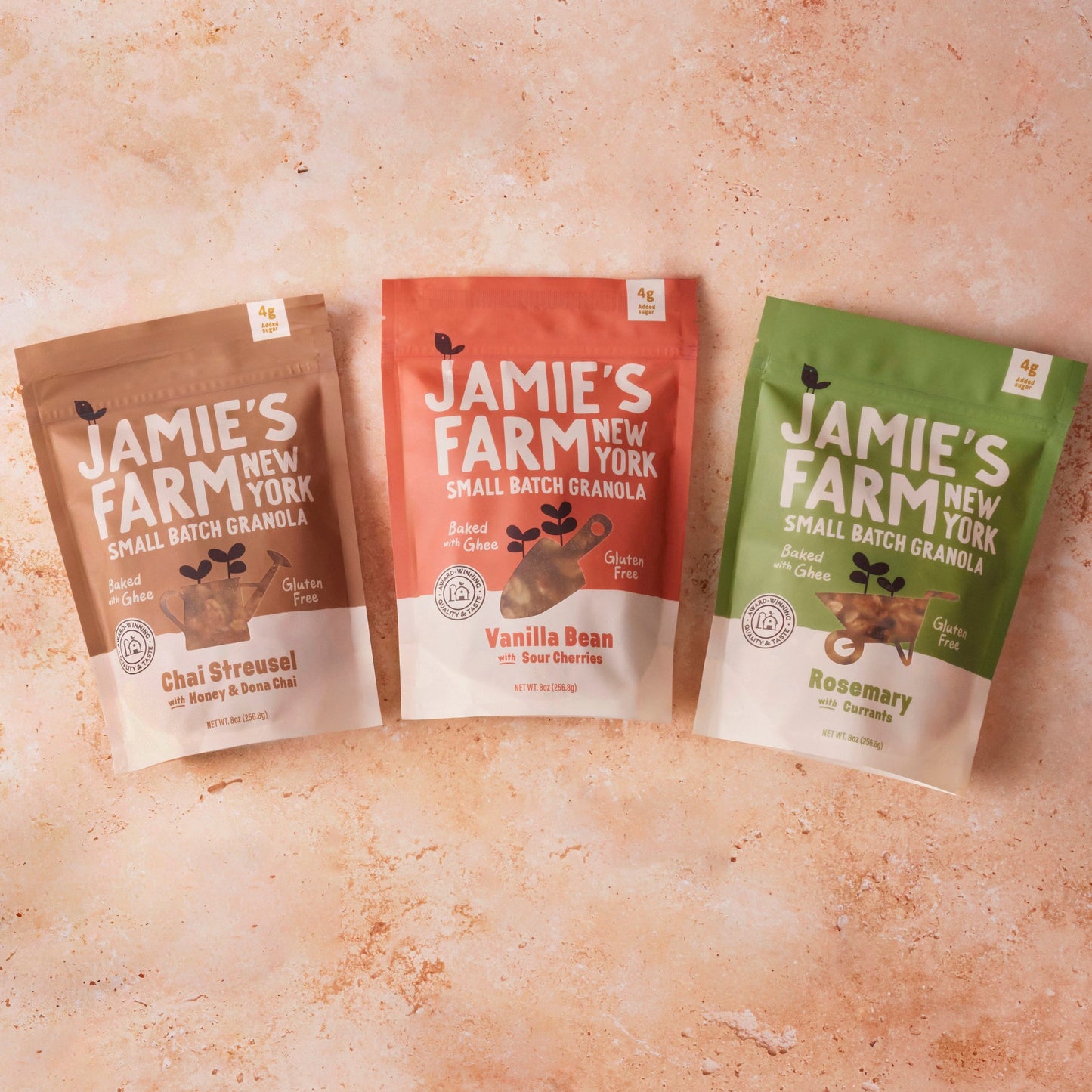 Jamie's Award-Winning Granola Trio