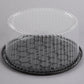 10" 2-3 Layer Cake Display Container w/ Clear Dome Lid