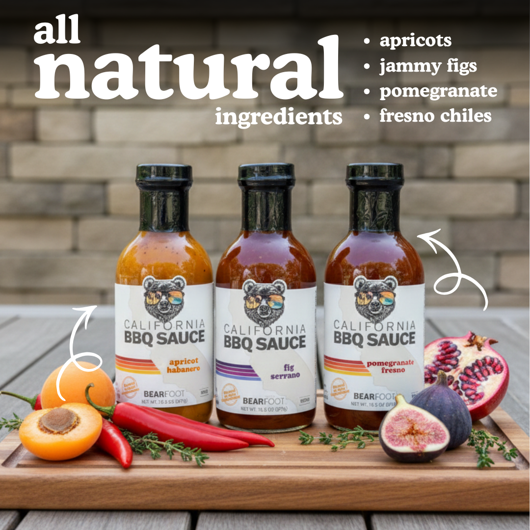 Bearfoot BBQ Sauce 3-Pack