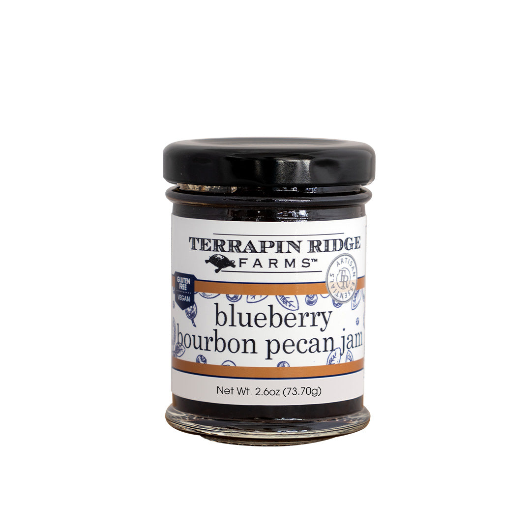 Blueberry Bourbon Pecan Jam - 2oz
