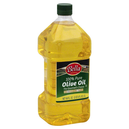 Bella, Oil Olive Pure, 68 Oz, (Pack Of 6)