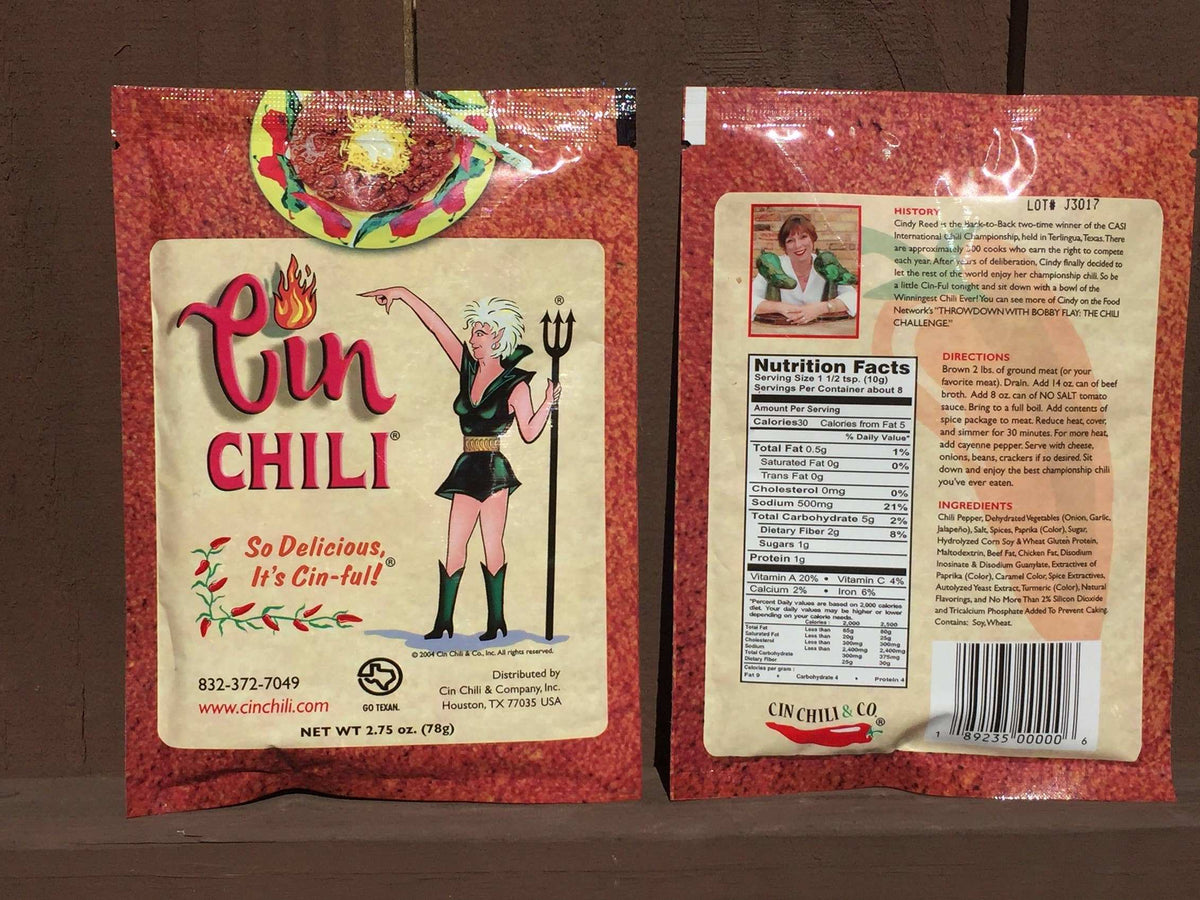 CIN CHILI 12 PACK
