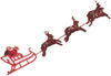 10" Santa Sleigh with Reindeer