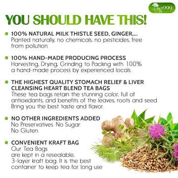 Premium Stomach & Liver Herbal Tea