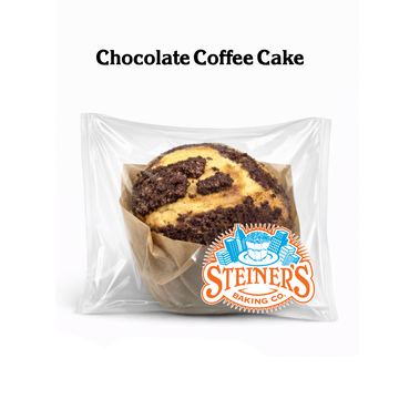German Sour Cream Coffee Cake - Fresh & Delicious 36 pc. CASE