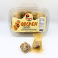 Golden Pearls Date Balls Stuffed With Tahini And Covered With Sesame - Authentic Middle Eastern Treat